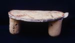 MSJ2A-2-7-1/motul:117 || Tripod plate. Exterior. Figure on throne.