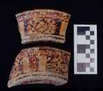 MSJ2A-5-7-3/motul:121 || Exterior. Outcurved dish/bowl.Paired Symbols Style.
