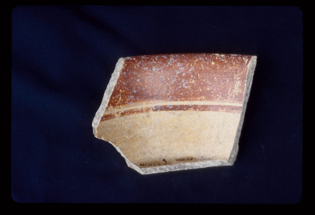 MSJ2A-5-6-15/motul:274 || Interior. Outflared dish/bowl. Glyphs.